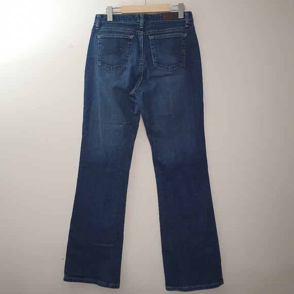 Lee Natural Bootcut Washed Blue Jeans Size 8 - Picture 2 of 6